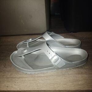 Gray Birkenstock Sandals Size 10(41)